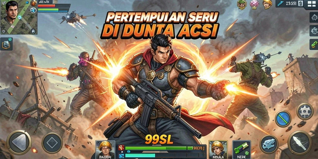 Gameplay action seru di 99SL yang memacu adrenalin.