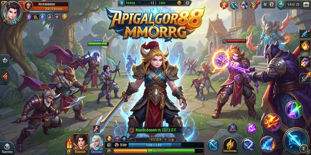 Tampilkan permainan seru dalam dunia MMORPG APIGACOR88.