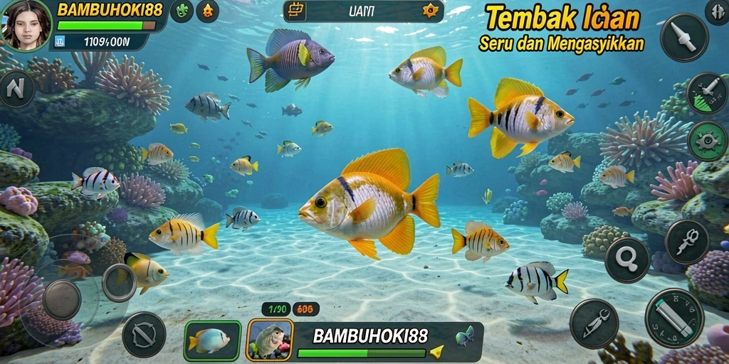 Tampilan gameplay seru BAMBUHOKI88 yang memikat.