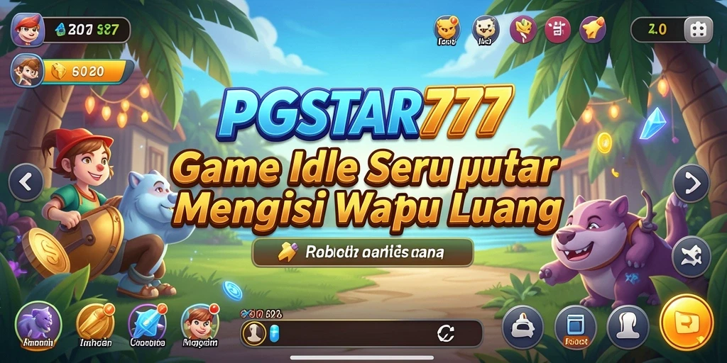 Screenshot PGSTAR777 yang menunjukkan gameplay Idle yang seru.