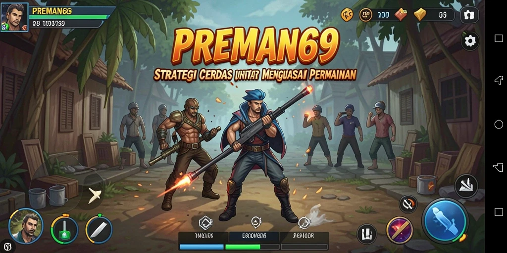 Tampilan strategi mendetail dalam permainan PREMAN69.