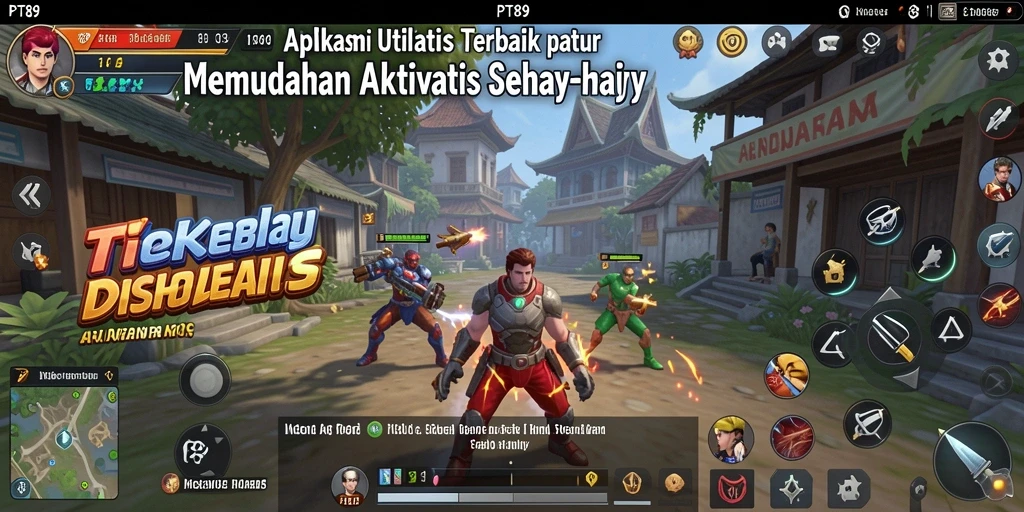 Tampilan utama PT89 dengan fitur pengingat dan catatan.