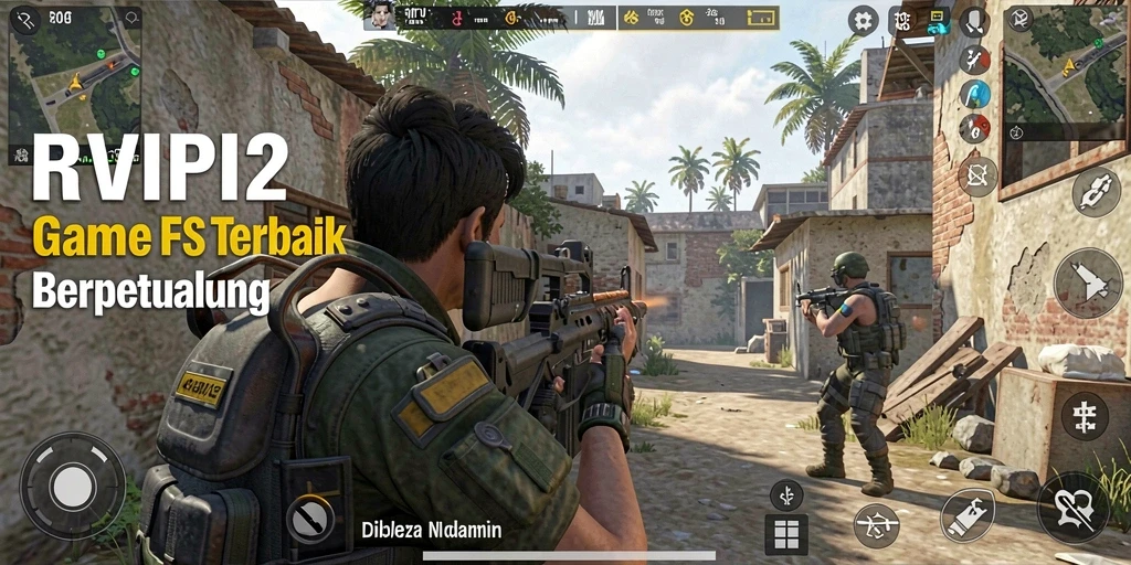 Gameplay RVIP2 yang intens dan mendebarkan di setiap pertempuran.