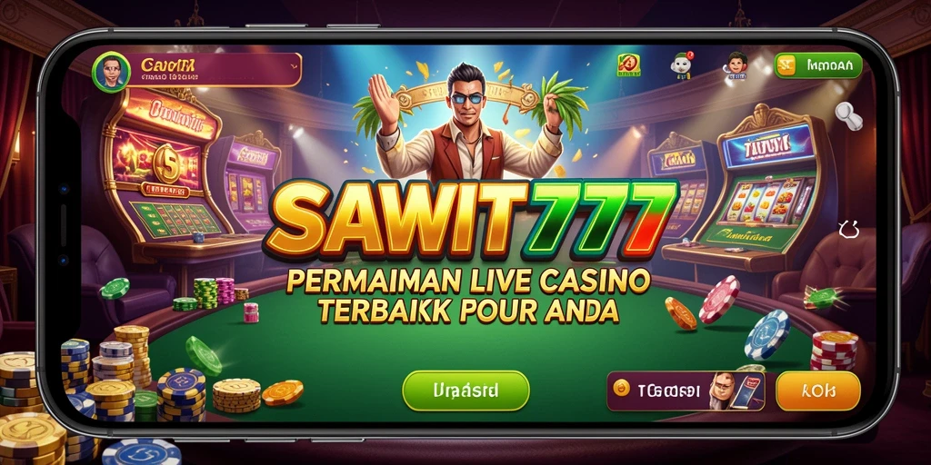 Tangkapan layar gameplay Live Casino SAWIT777 yang seru dan menarik.